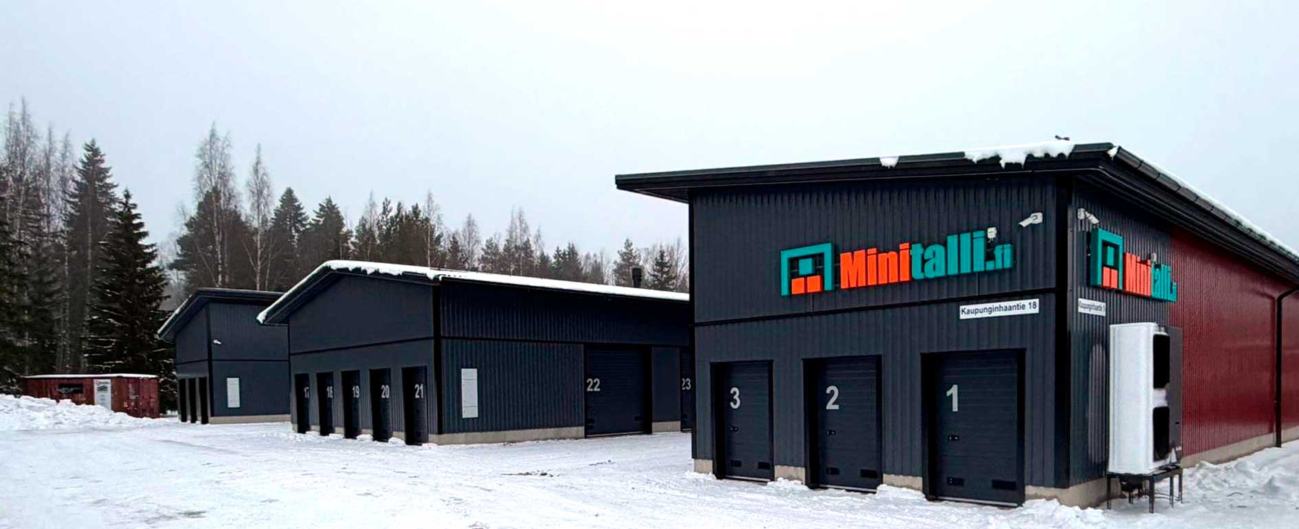 Porvoo Kaupunginhaantie 18 vuokrattavat varastot